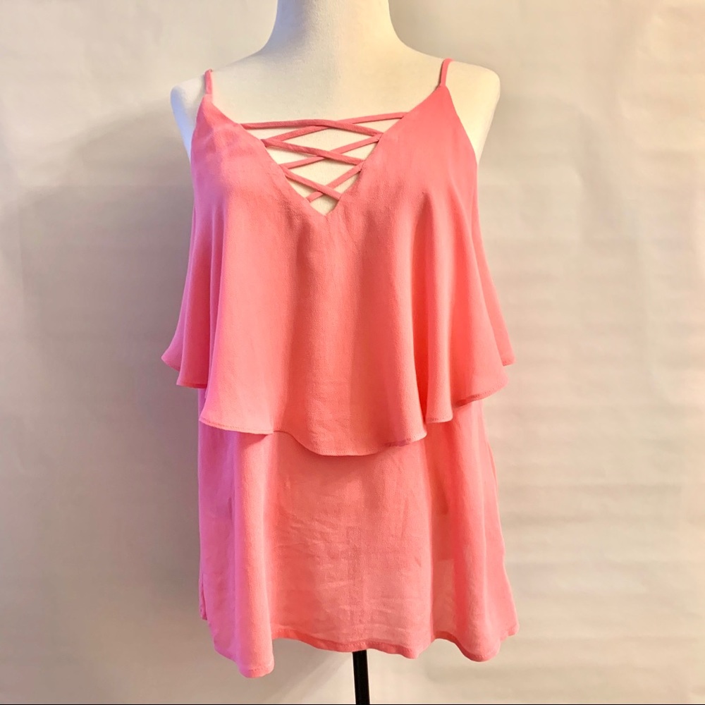 Do & Be pink Tops Size: Medium